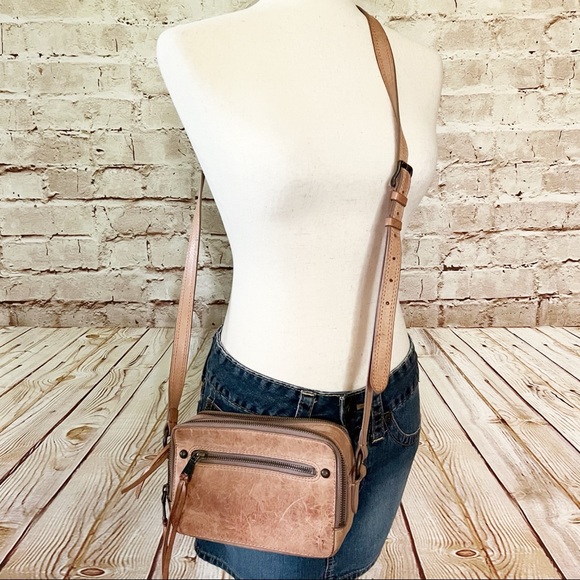 Frye Bags Frye Double Zip Camera Bag Crossbody Purse Poshmark